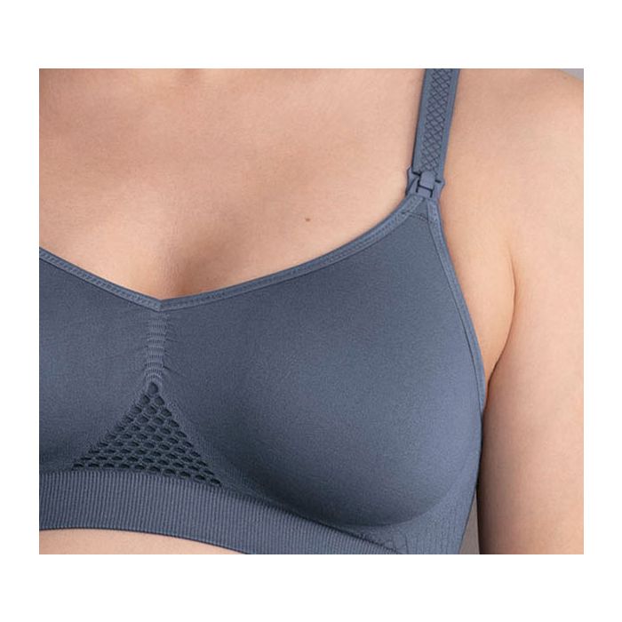 Soutien-gorge d'allaitement ANITA MATERNITY "Seamless" 5096 - Gris obscur 469