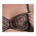 Soutien-gorge d'allaitement avec armatures ANITA MATERNITY "Fleur"5053 - Noir 001