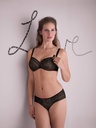 Soutien-gorge d'allaitement avec armatures ANITA MATERNITY "Fleur"5053 - Noir 001