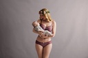 Soutien-gorge d'allaitement avec armatures ANITA MATERNITY "Fleur"5053 - Rose framboise 769