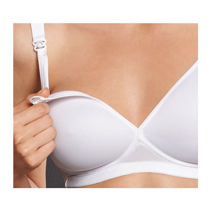 Soutien-gorge d'allaitement coques & sans armatures ANITA MATERNITY "Miss Anita"5070 - Blanc 006