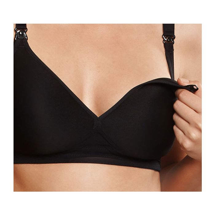 Soutien-gorge d'allaitement coques & sans armatures ANITA MATERNITY "Miss Anita"5070 - Noir 001