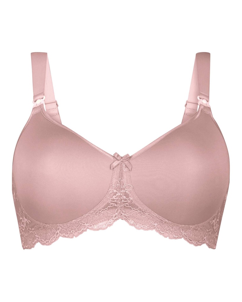 Soutien-gorge d'allaitement coques & sans armatures ANITA MATERNITY "Miss Lovely" 5086 - Bois de rose 596