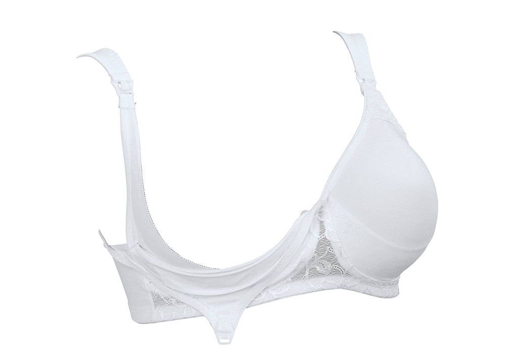 Soutien-gorge d'allaitement sans armatures ANITA MATERNITY "Basic" 5062 - Blanc 006