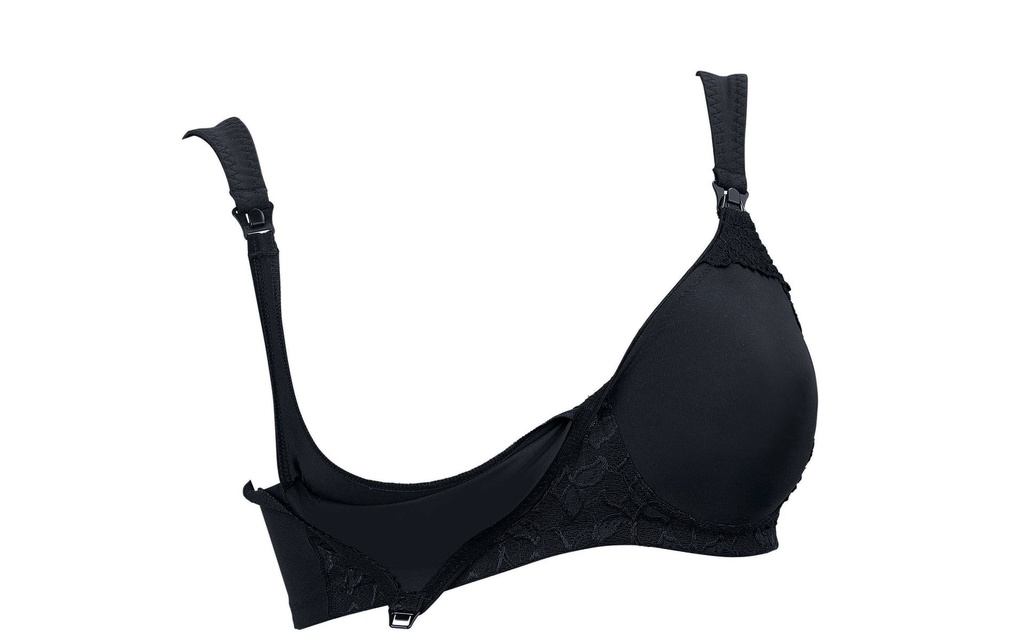 Soutien-gorge d'allaitement sans armatures ANITA MATERNITY "Basic" 5062 - Noir 001