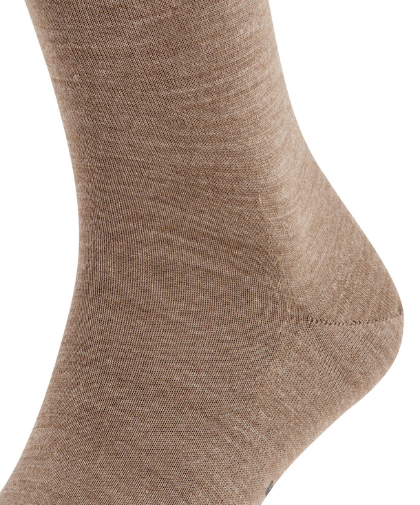 Chaussettes 3/4 Hommes Laine FALKE "Airport" 15435 - Nutmeg mel 5410