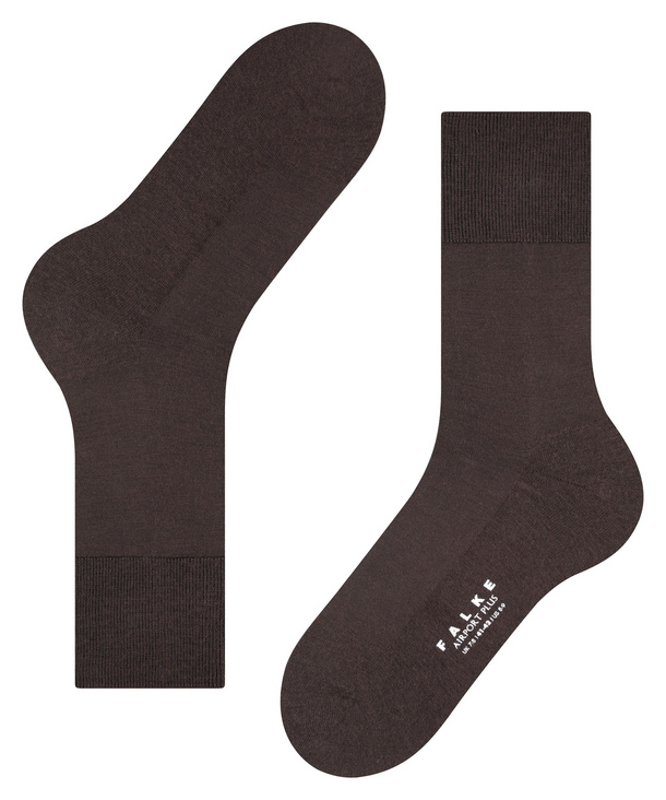 Chaussettes Hommes Laine FALKE "Airport Plus" 14403 - Brown 5930