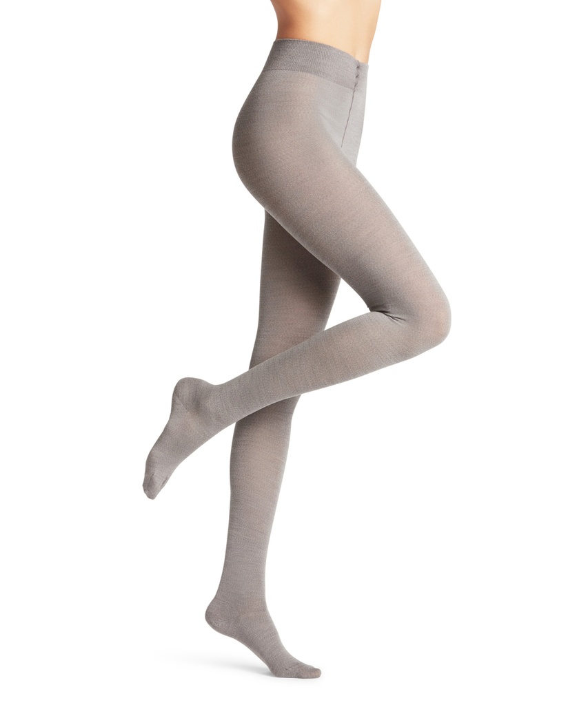 Collants Laine dame FALKE "Softmerino" 48425 - Light grey mel 3830