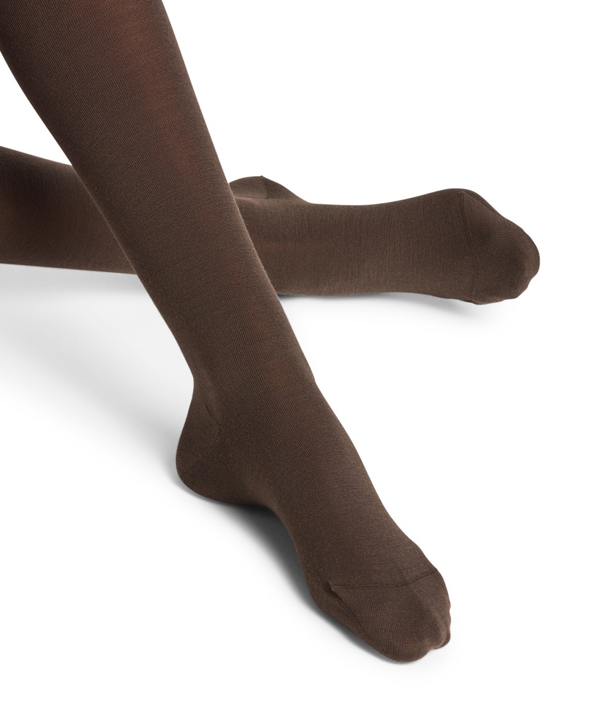 Collants Laine dame FALKE "Softmerino" 48425 - Dark brown 5239