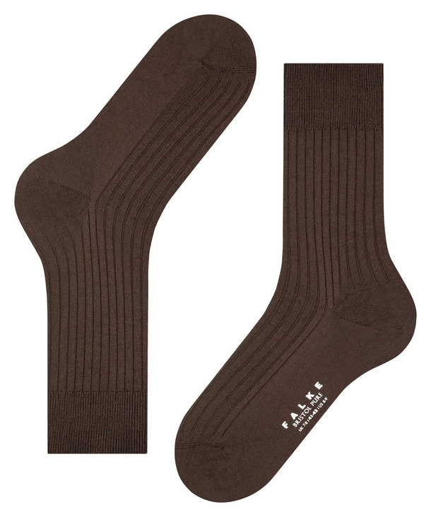 Chaussettes Hommes Laine FALKE "Bristol" 14415 - Brown 5930