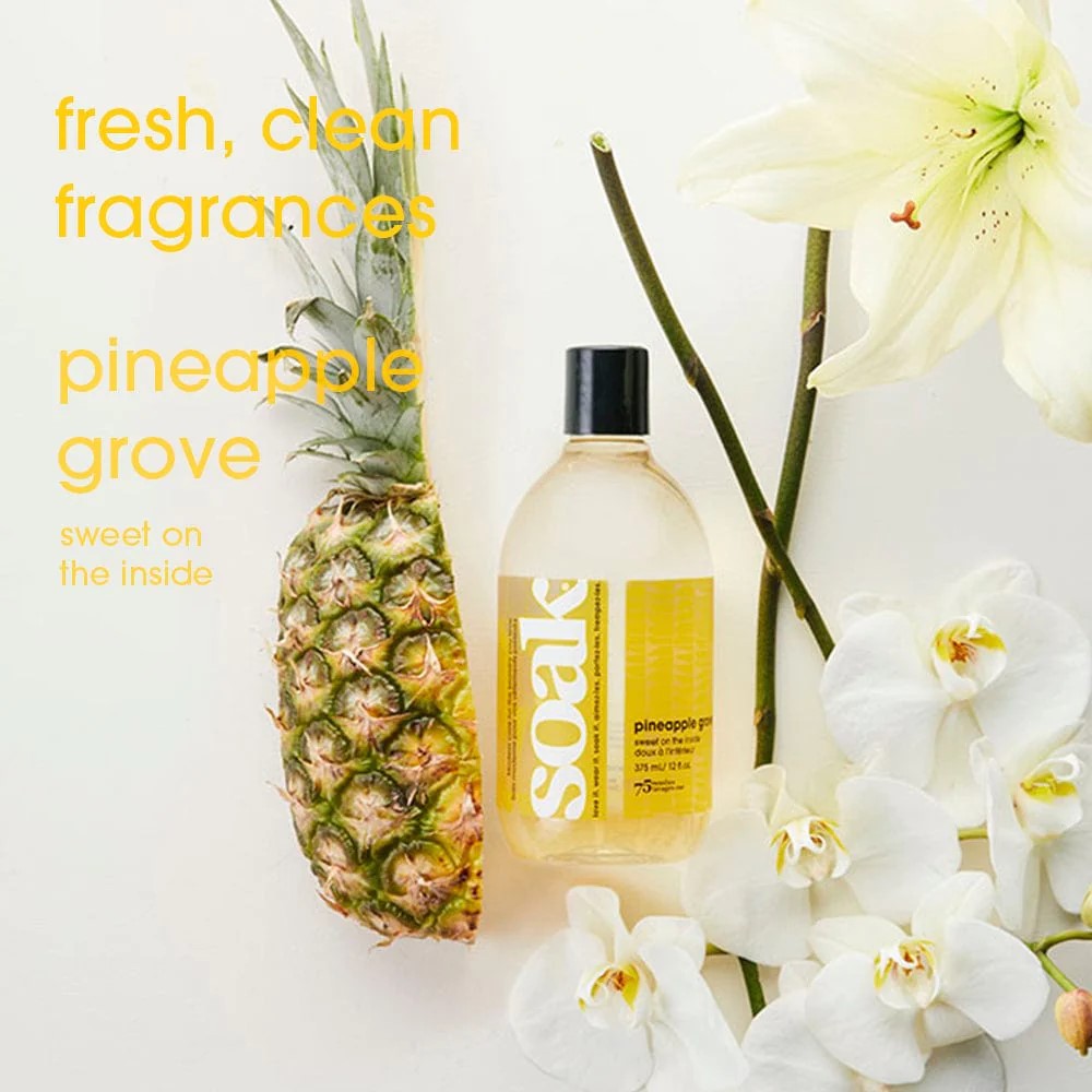 Lessive biodégradable linge délicat SOAK 375ml - Pineapple Grove