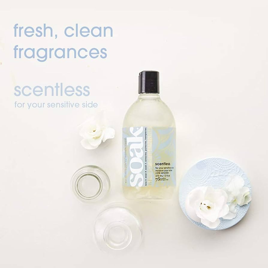 Lessive biodégradable linge délicat SOAK 375ml - Scentless