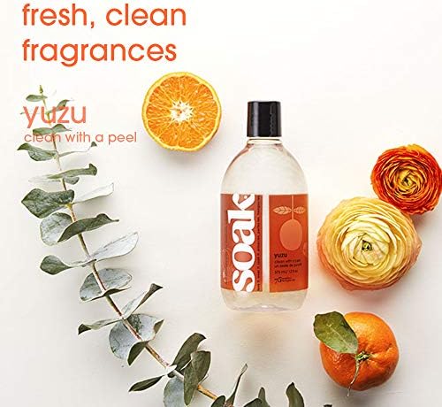 Lessive biodégradable linge délicat SOAK 375ml - Yuzu