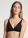 Soutien-gorge coton triangle sans armatures CALIDA "Natural Comfort" 04375 - Noir 992