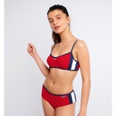 Bikini brassière & slip classique - BANANA MOON "Jogger" Taido & Lapta - Rouge HYL19