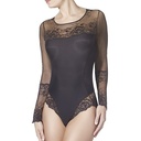 Body longue manche dentelle JANIRA "Greta" 1045266 - Noir 002