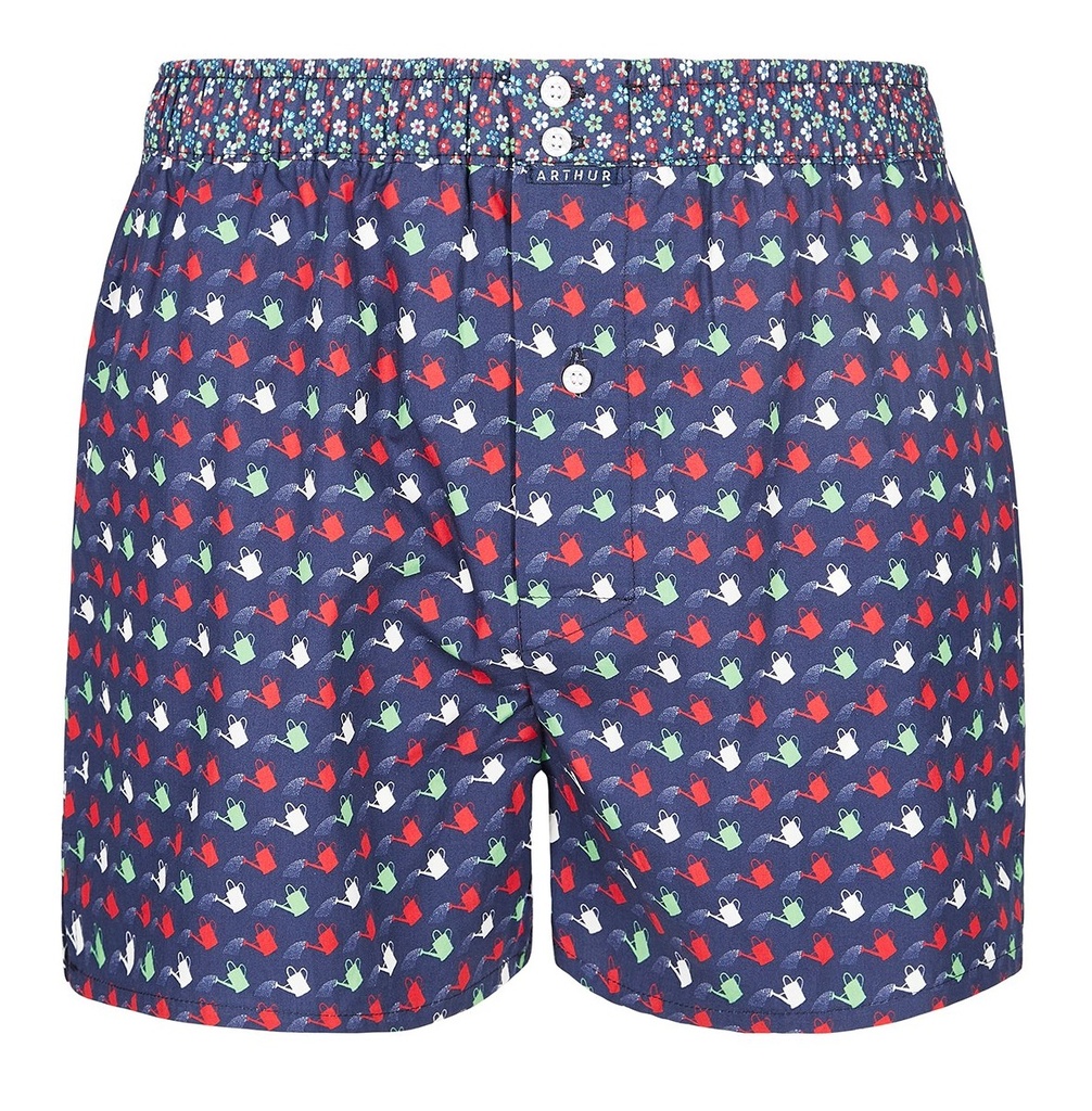 Caleçon américain homme avec maintien intérieur 100% coton bio ARTHUR "Le Club" CSP - MH 862