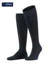 Chaussettes 3/4 homme de compression medium FALKE "Travel&Comfort Energizing wool" 15530 - Dark navy 6370