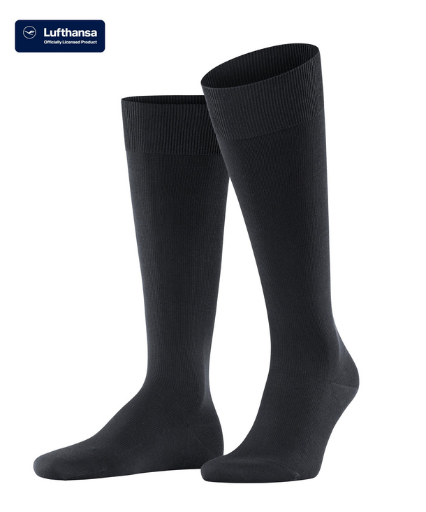 Chaussettes 3/4 homme de voyage FALKE "Travel&Comfort Ultra Energizing" 15734 - Black 3000