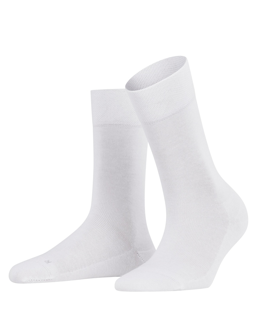 Chaussettes coton dame FALKE "Sensitive London" 47686 - White 2009