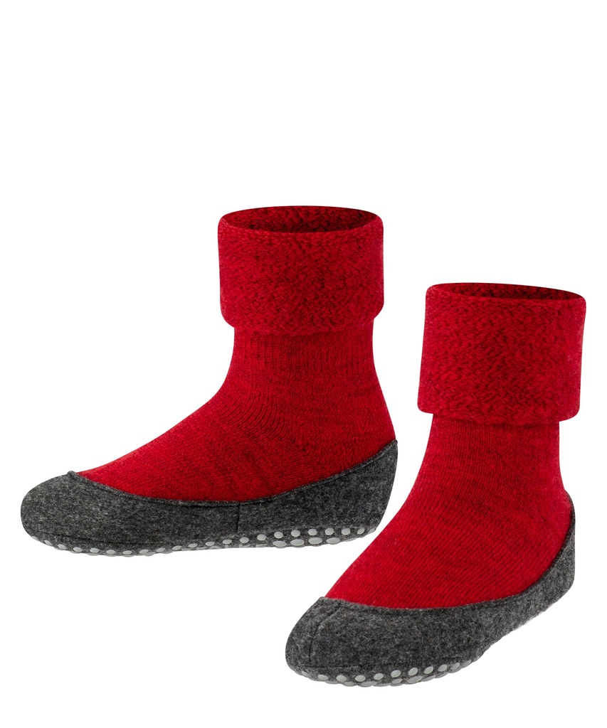 Chaussettes enfants antidérapantes FALKE "Cosyshoe" 10560 - Fire 8150