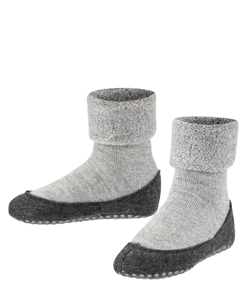 Chaussettes enfants antidérapantes FALKE "Cosyshoe" 10560 - Light grey 3400 (23/24)