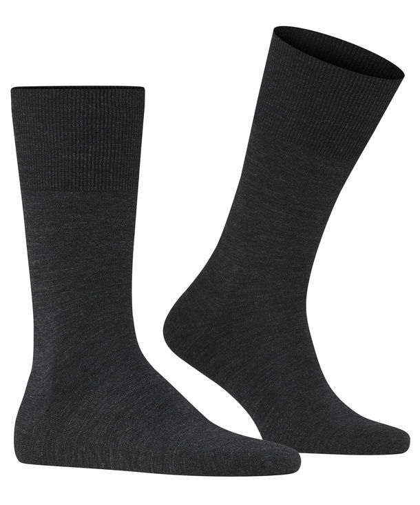 Chaussettes Homme Laine FALKE "Airport" 14435 - Anthra. Mel. 3080 (39/40)