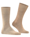 Chaussettes Hommes Laine FALKE "Airport" 14435 - Nutmeg Mel. 5410 (39/40)