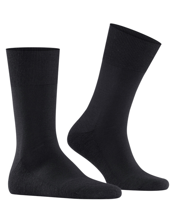 Chaussettes Homme Laine FALKE "Airport Plus" 14403 - Black 3000