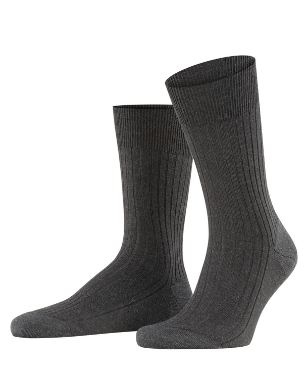 Chaussettes Hommes Laine FALKE "Bristol" 14415 - Anthracite 3080 (39/40)