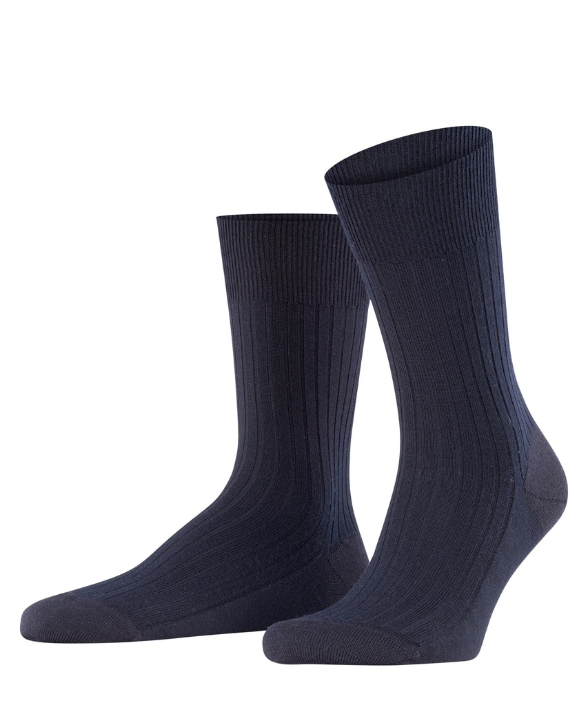 Chaussettes Hommes Laine FALKE "Bristol" 14415 - Dark navy 6370