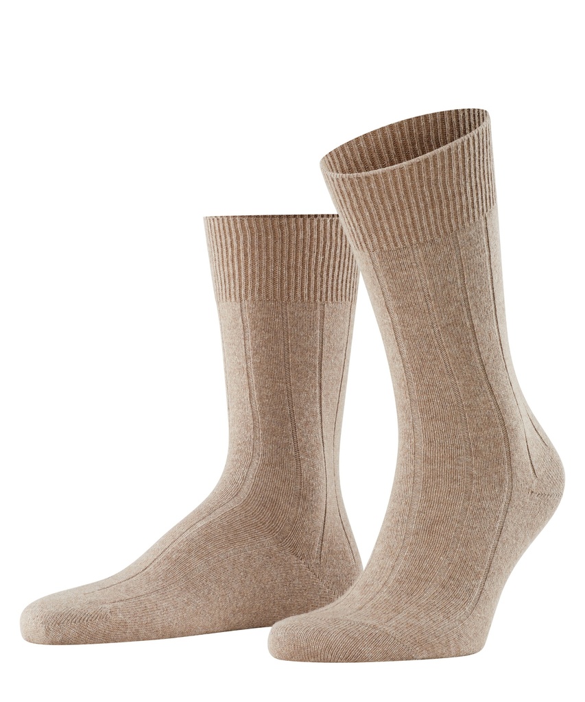 Chaussettes Hommes Laine FALKE "Lhasa" 14423 - Nutmeg mel 5410