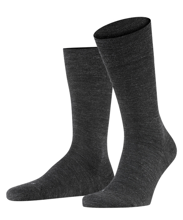 Chaussettes Hommes sans élastique FALKE "Berlin"14416 - Anthracite 3080