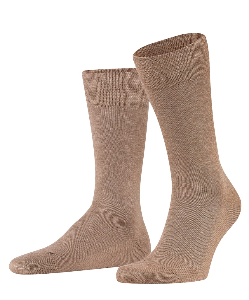 Chaussettes Hommes sans élastique FALKE "Sensitive London"14616 - Nutmeg mel 5410 (39/42)