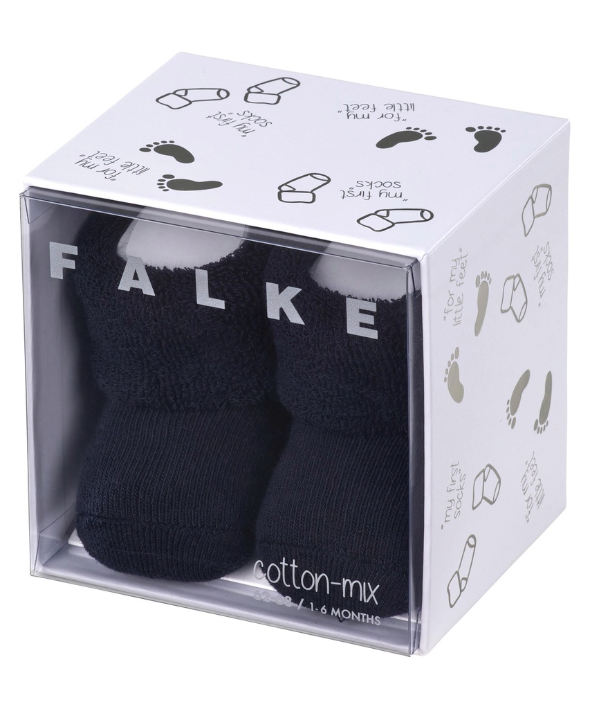 Chausson Bébé Coffret Cadeau FALKE "Eerstling" 10612 - Darkmarine 6170