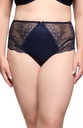 Culotte taille haute DITA VON TEESE "Fiamma" D25021 - Navy