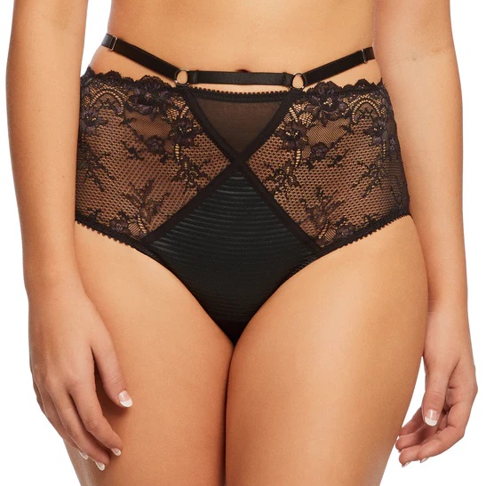 Culotte taille haute DITA VON TEESE "Madame X" D25945 - Noir