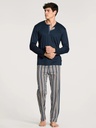 Pyjama homme long 100% coton CALIDA "Relax Choice 2" 42865 - Dark Sapphire 479
