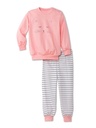 Pyjama enfant long 100% Coton bio CALIDA "Toddlers Dreams" 53470 - Coral Blush 211
