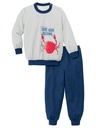 Pyjama enfant long 100% coton bio CALIDA "Toddlers Ocean" 50776 - Pottery Blue 435
