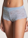 Shorty coupe classique coton & dentelle CALIDA "Sensual Secrets" 24331 - Harmony Blue 470