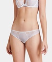 Slip Italien AUBADE "Fleur de Tattoo" TB27 - Blanc