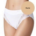 Slip Milano coton & dentelle - Pack de 2 - JANIRA "Milano Esencial" 1031397 - Dune 483