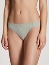 Slip taille basse 95% coton CALIDA "Etude Toujours" 22092 - Pigment Grey Melé 849