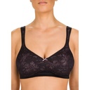 Soutien-gorge à armatures moulé & dentelle FELINA "Chanson" 0203218 - Noir 004