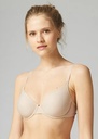 Soutien-gorge avec armatures moulé bretelles multi-position SIMONE PERELE "Essentiel" 13V317 - Peau rosée 739