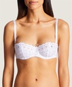Soutien-gorge corbeille AUBADE "Bahia & Moi" PY14 - Blanc