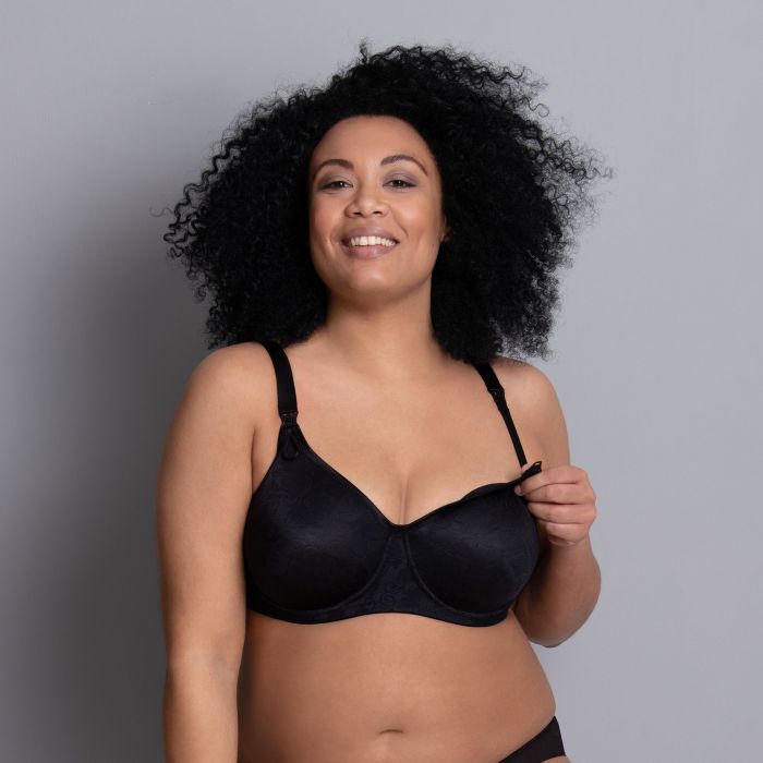 Soutien-gorge d'allaitement avec armatures ANITA MATERNITY "Basic" 5035 - Noir 001 (85, F)