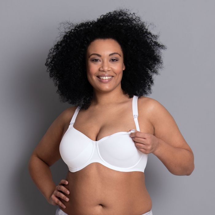 Soutien-gorge d'allaitement avec armatures ANITA MATERNITY "Basic" 5068 - Blanc 006 (85, C)