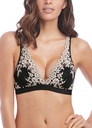 Soutien-gorge triangle sans armatures WACOAL "Embrace Lace" WA852191 - Noir BLK